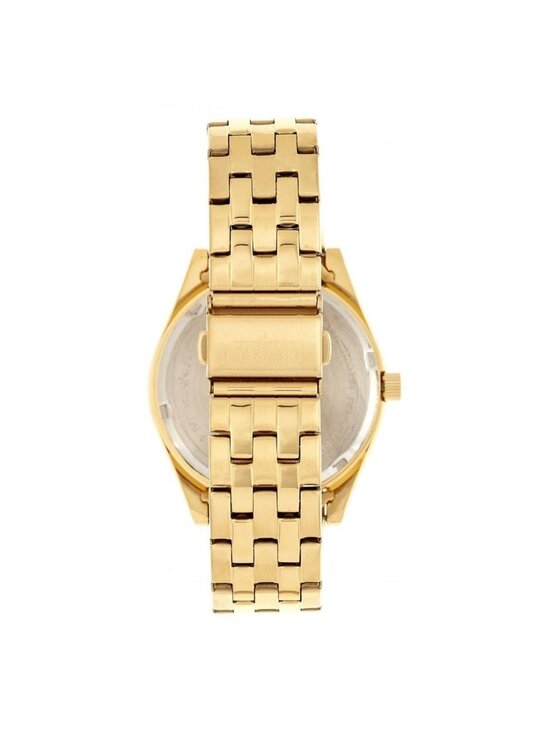 NWT Elevon Gann White Dial Yellow Gold-tone Men\'s Watch